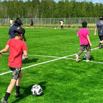 Big River First Nation Turf for Soccer Sporting Field